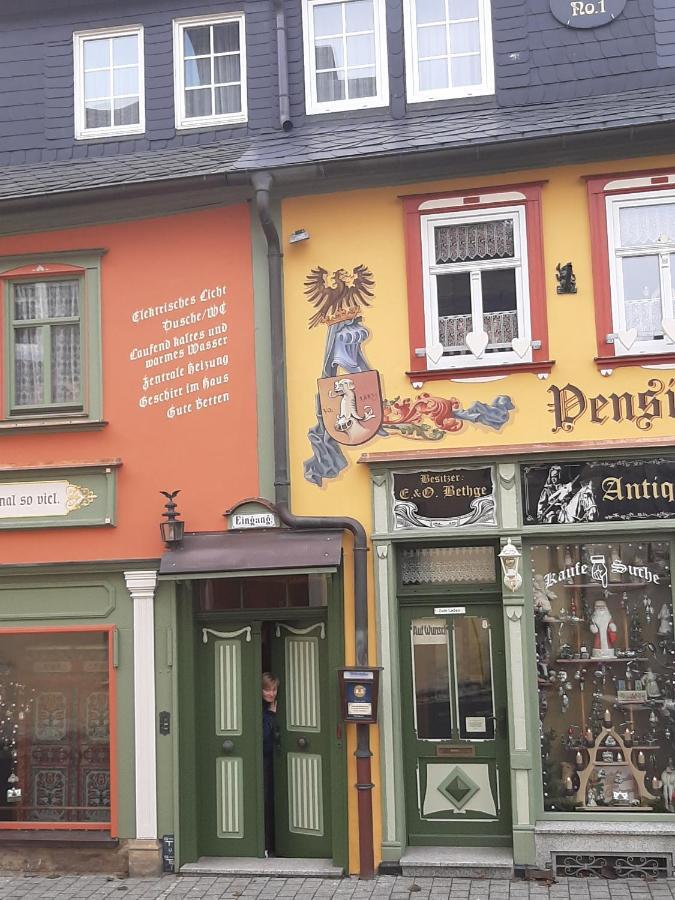 Pension Antik Bad Lobenstein Eksteriør billede