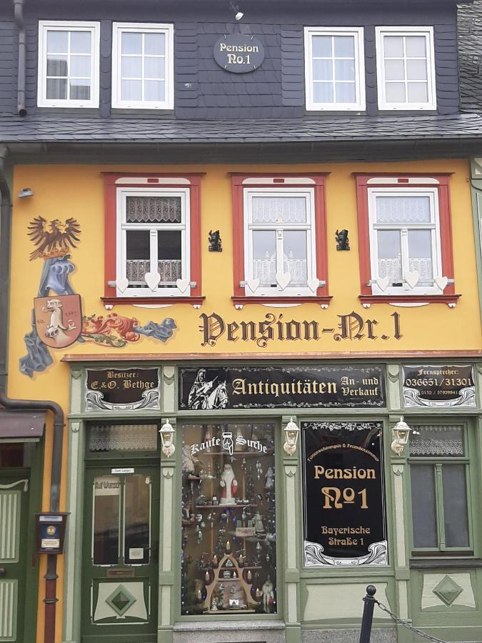 Pension Antik Bad Lobenstein Eksteriør billede
